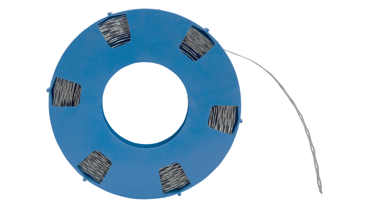 Steel perforated strap 12mm x 10m Desa