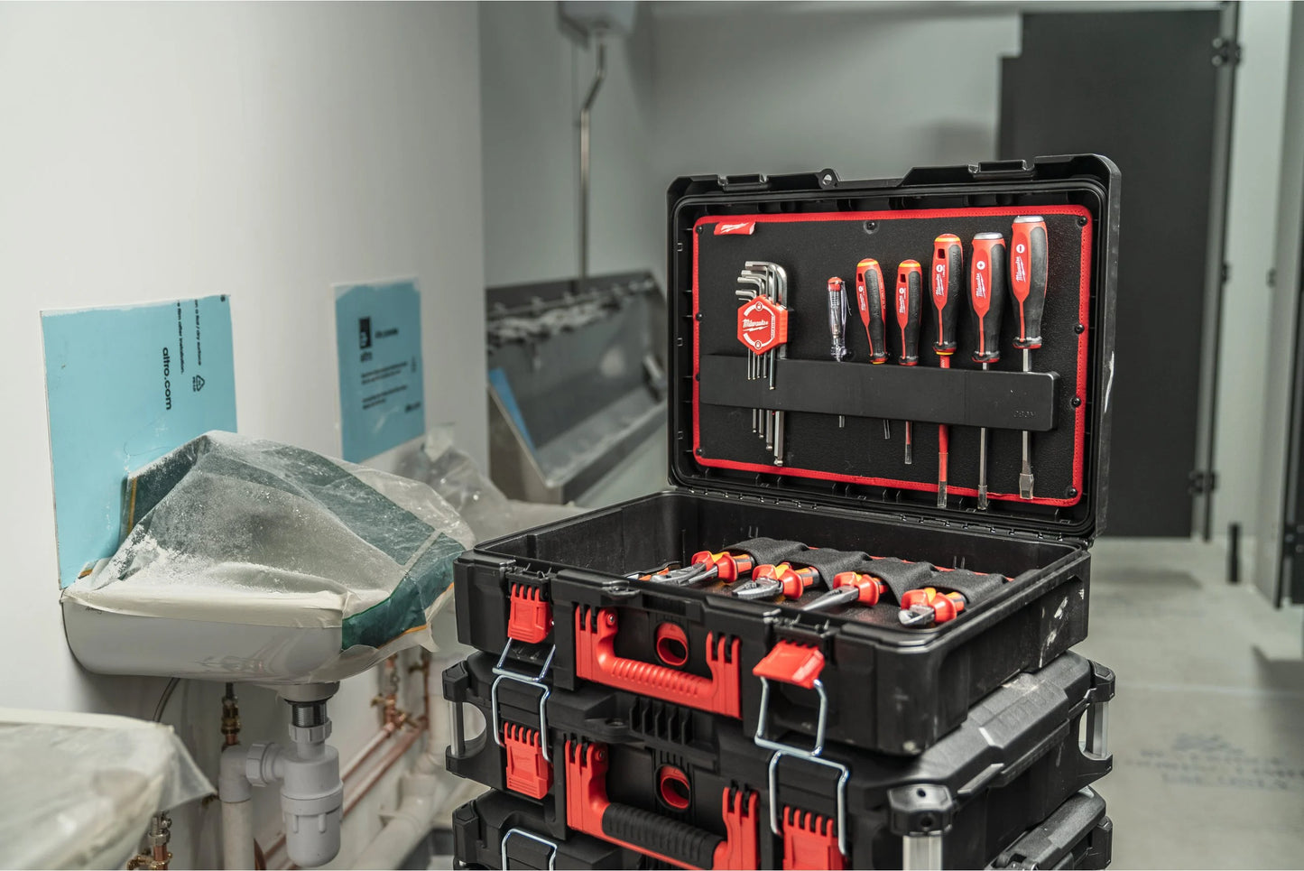 PACKOUT Plumbing Set 74 pieces for Milwaukee plumbing