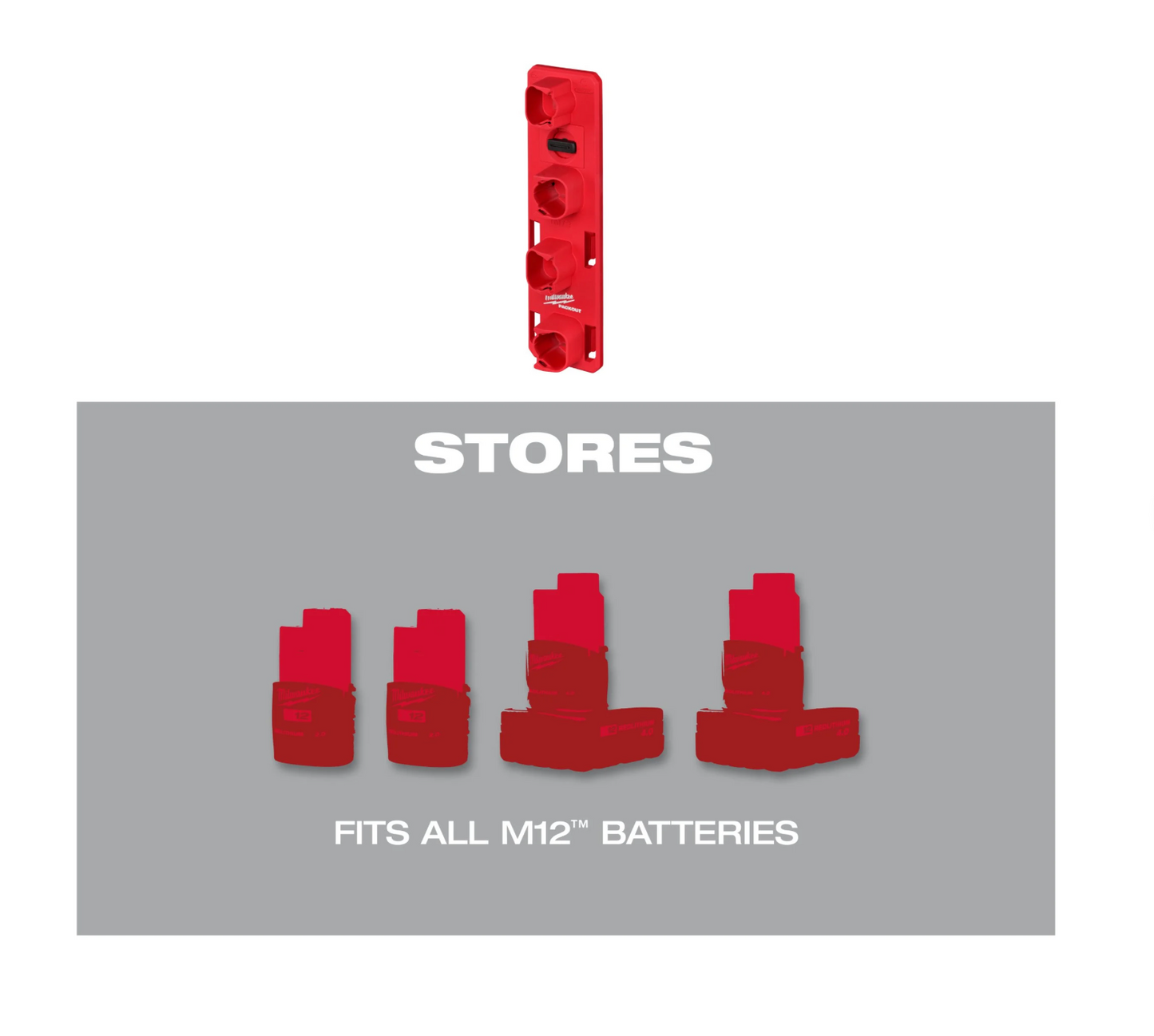 Milwaukee PACKOUT M12 Battery Holder