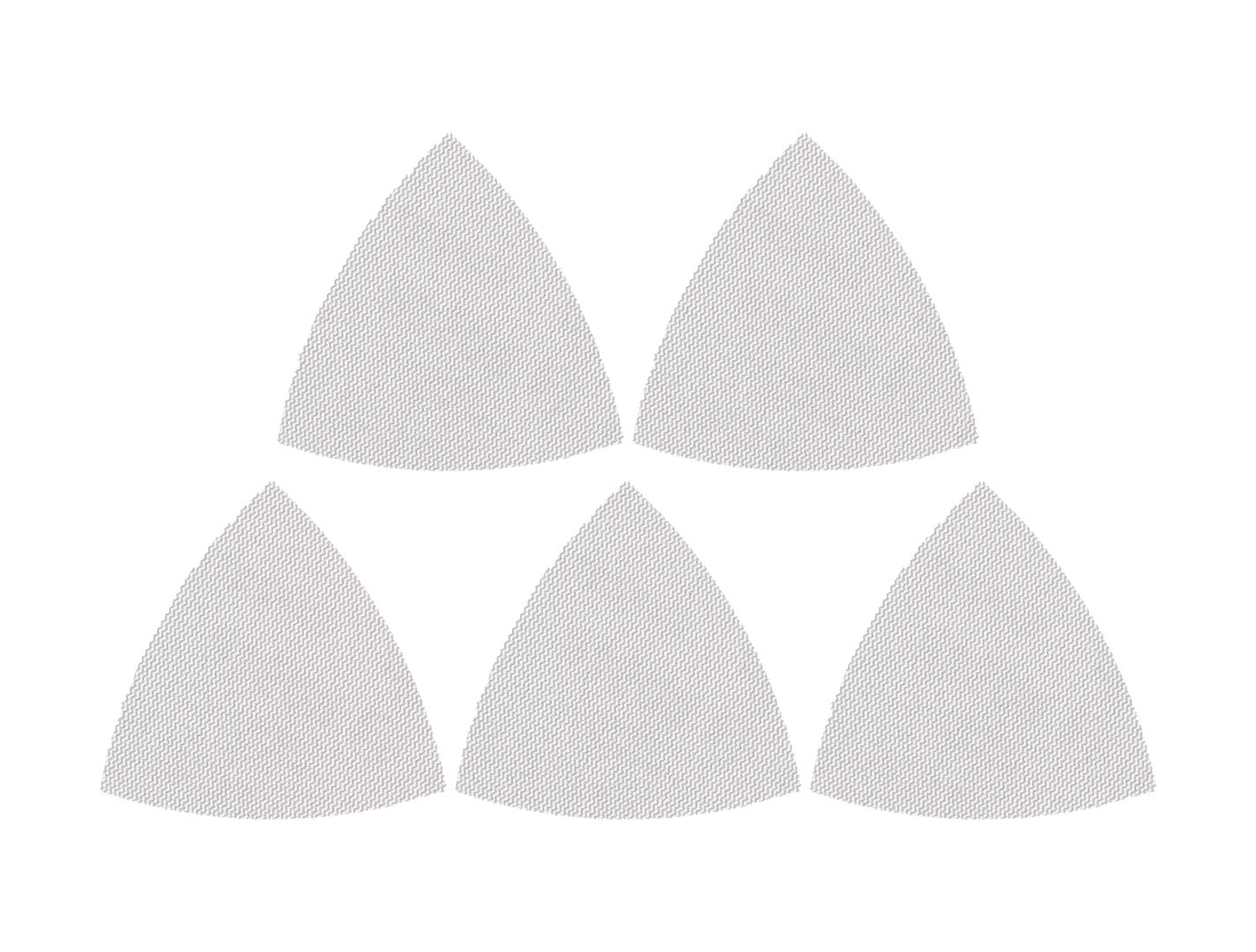 EXPERT M480 sanding mesh for 93mm delta sanders 240g 5pcs Bosch