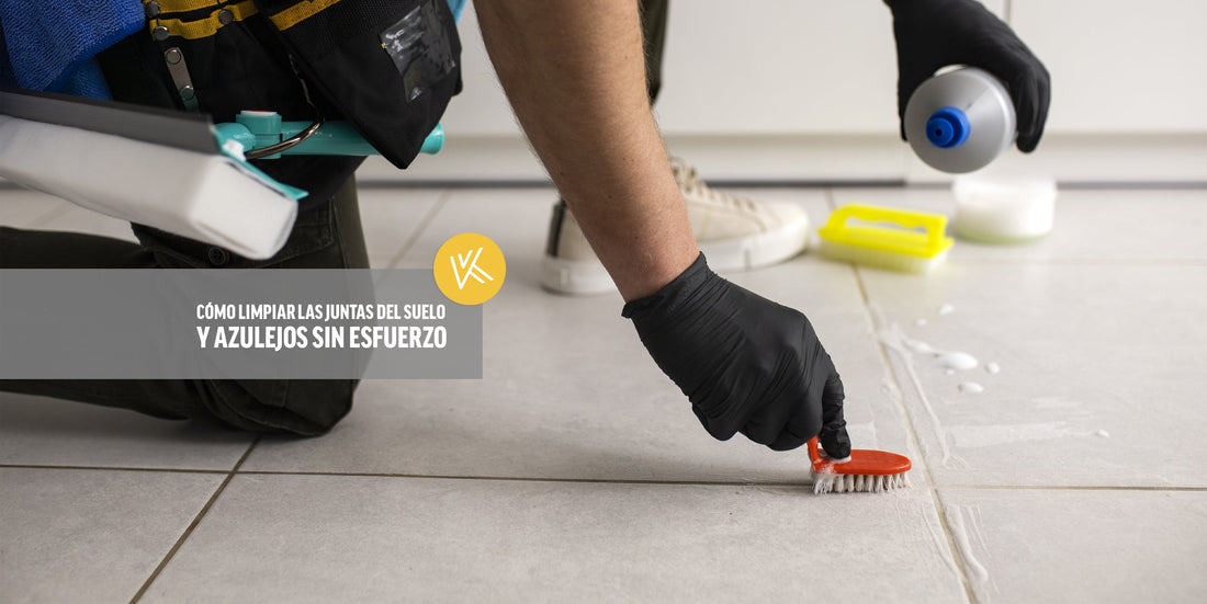Cómo limpiar las juntas del suelo y azulejos sin esfuerzo