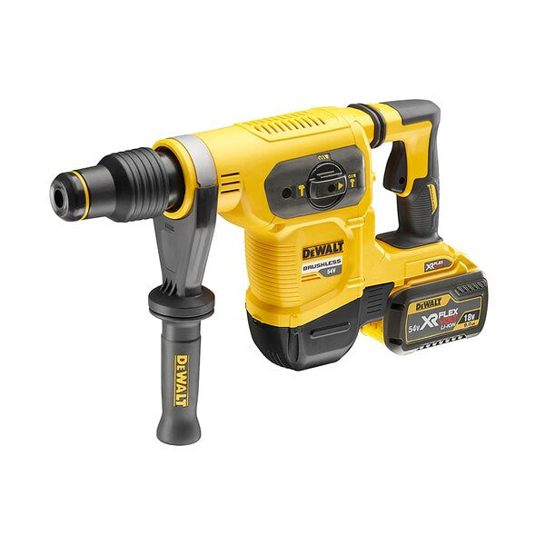 Dewalt 54V 6.1J DCH481X2 Flexvolt SDS-MAX hammer with 9Ah batteries