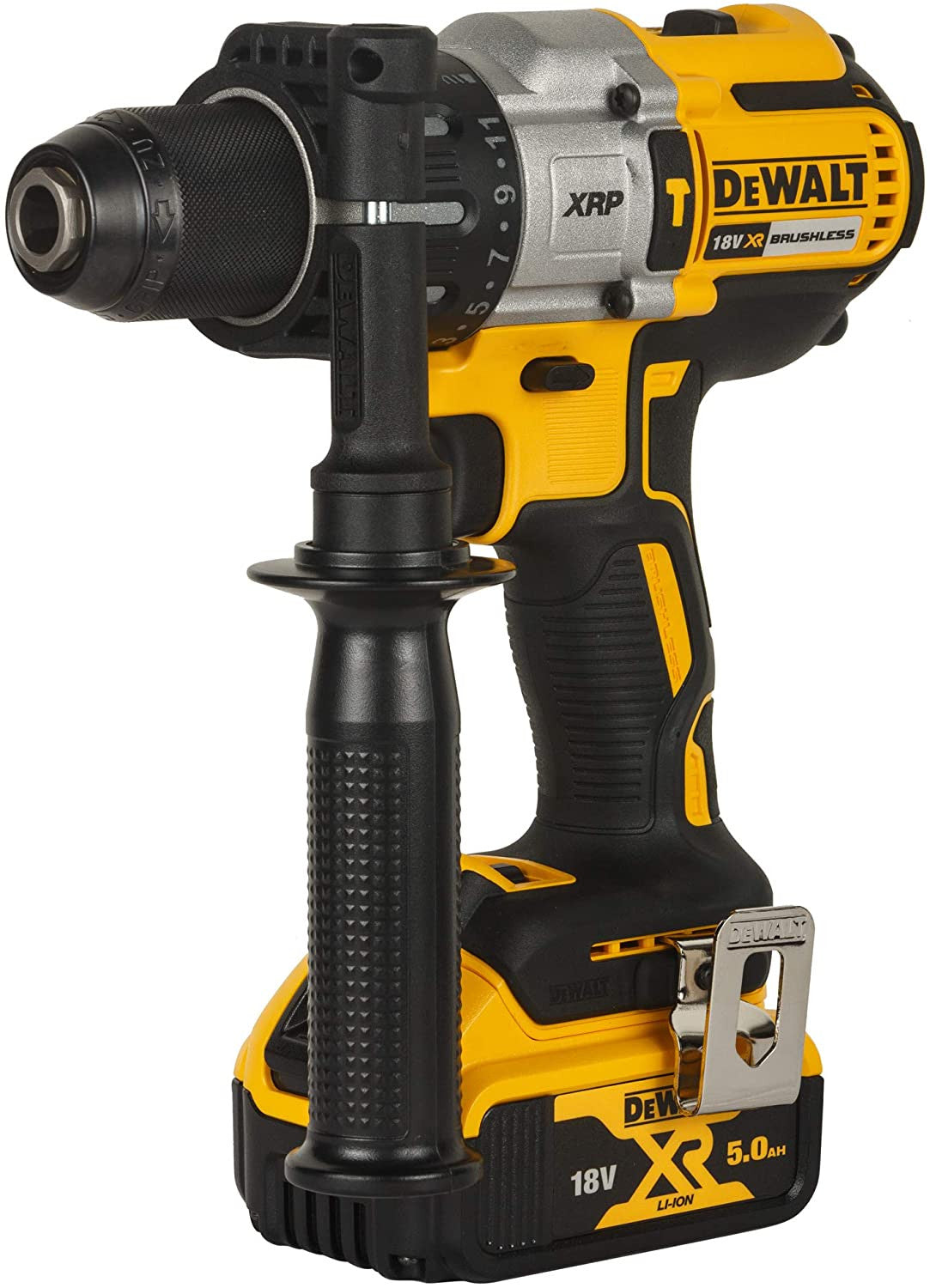 Combo Dewalt XRP DCD996P2 Hammer Drill + DCG412N Grinder