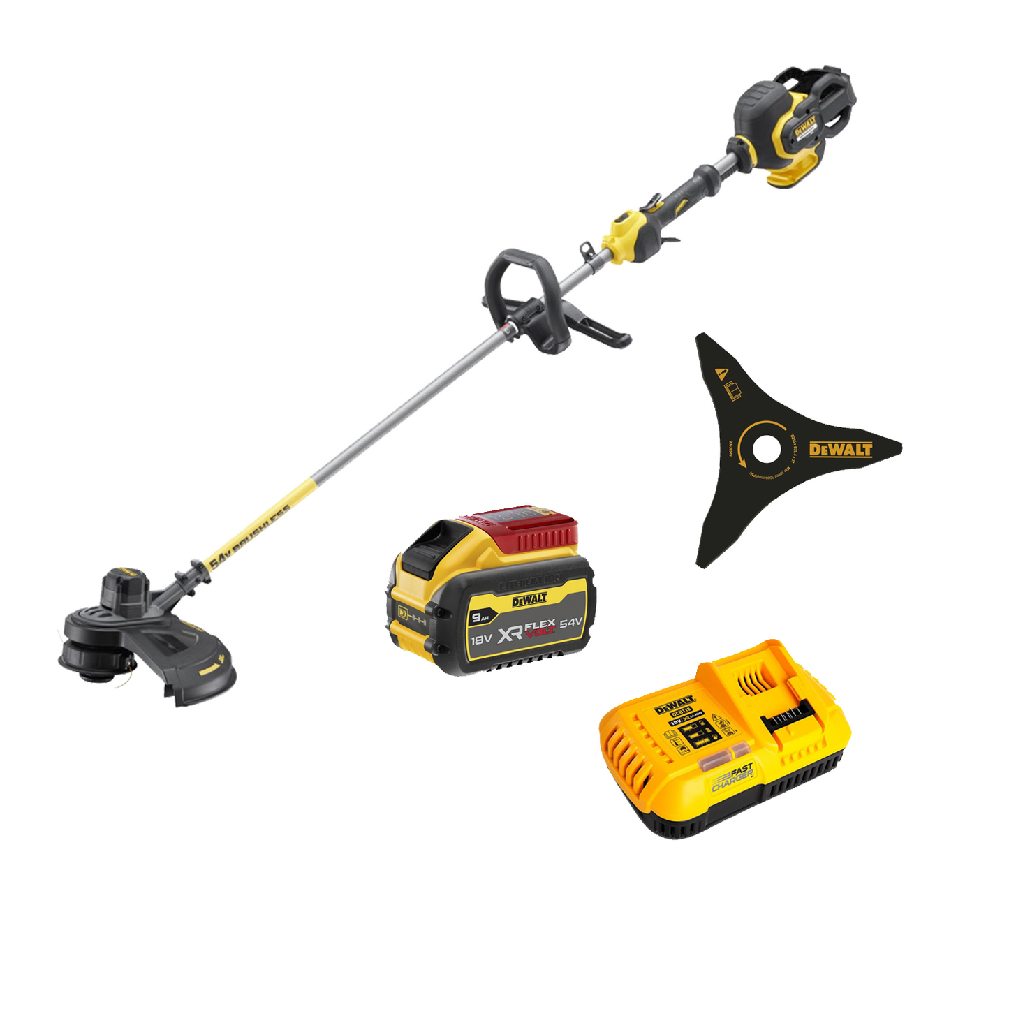 DCM571X1 Flexvolt 54 V Dewalt brush cutter