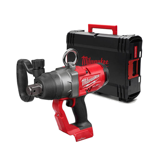 High Torque Impact Wrench 2,400Nm 18V 1 inch with Milwaukee M18ONEFHIWF1-0X case