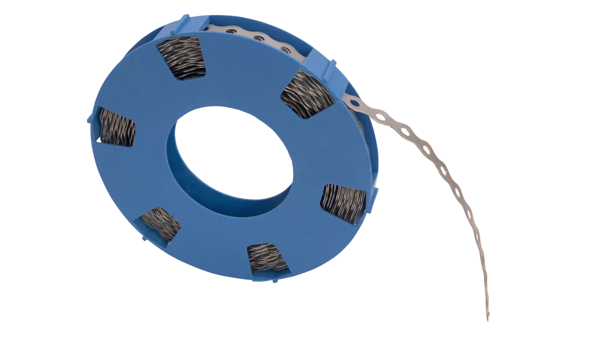 Cinta perforada acero 12mm x 10m Desa