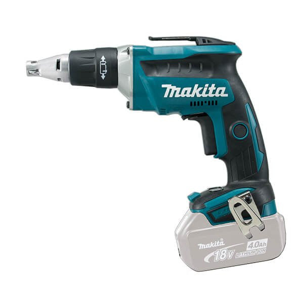 Makita 18V Plasterboard Combo: Pladur DFS452 Screwdriver + DHR202 Light Hammer + 2 5.0Ah batteries + bag