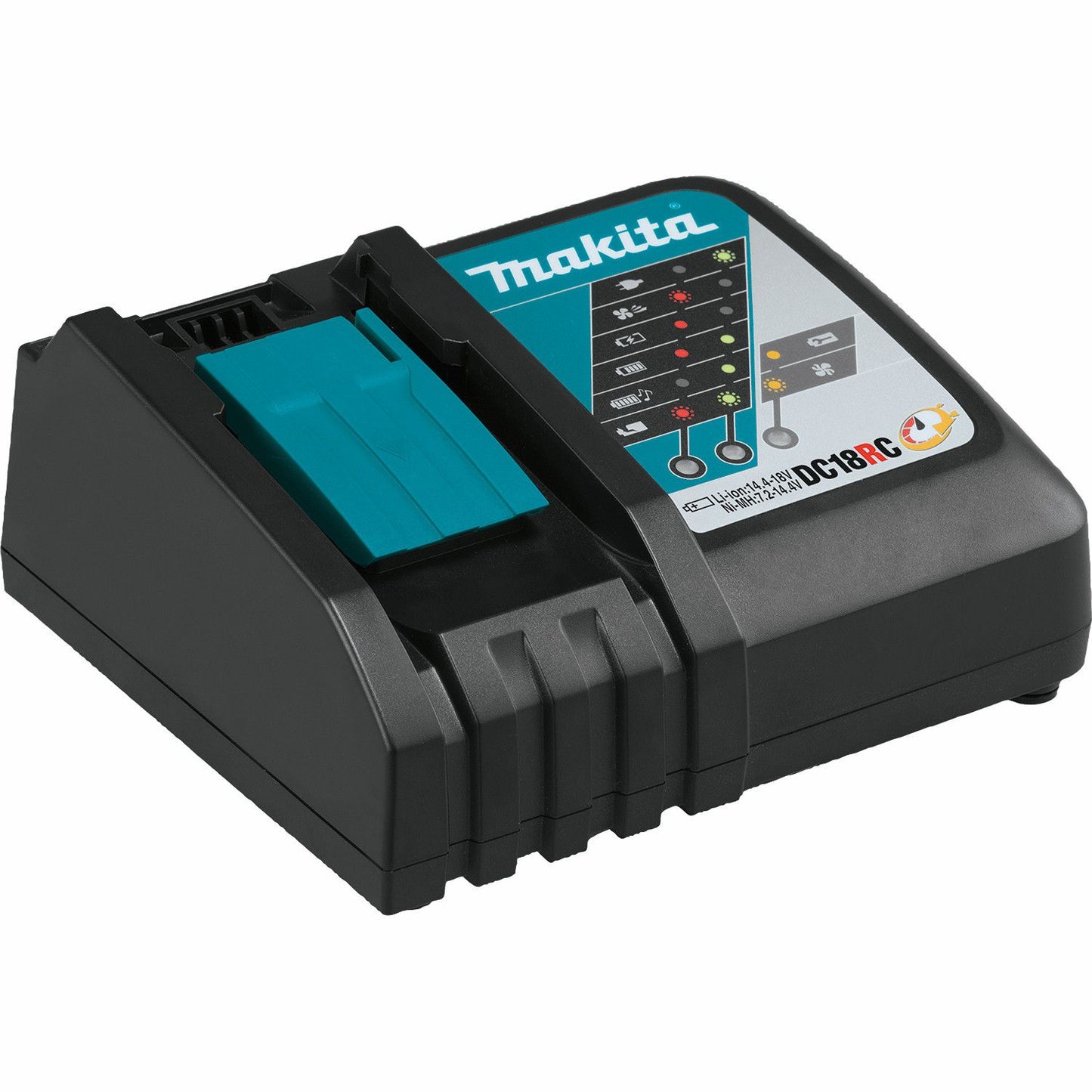 Kit Makita Taladro Percutor DHP482 + Mini-amoladora DGA504 + 2bat 5Ah + cargador + bolsa DLX2504BL2