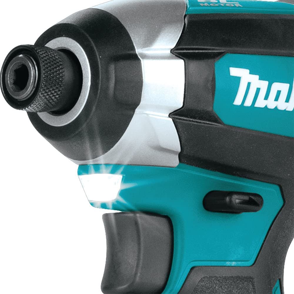 Makita kit 4 tools + 2bat 5Ah + DC18RC charger + LXT600 DLX4152BL2 bag