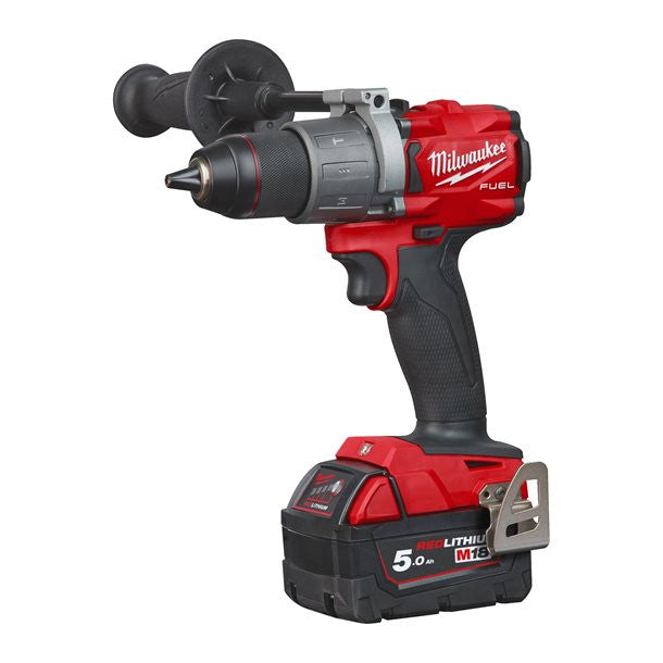 Powerpack M18 Drill + Screwdriver + 2bat + Charger Milwaukee with M18 case FPP2A2-502X