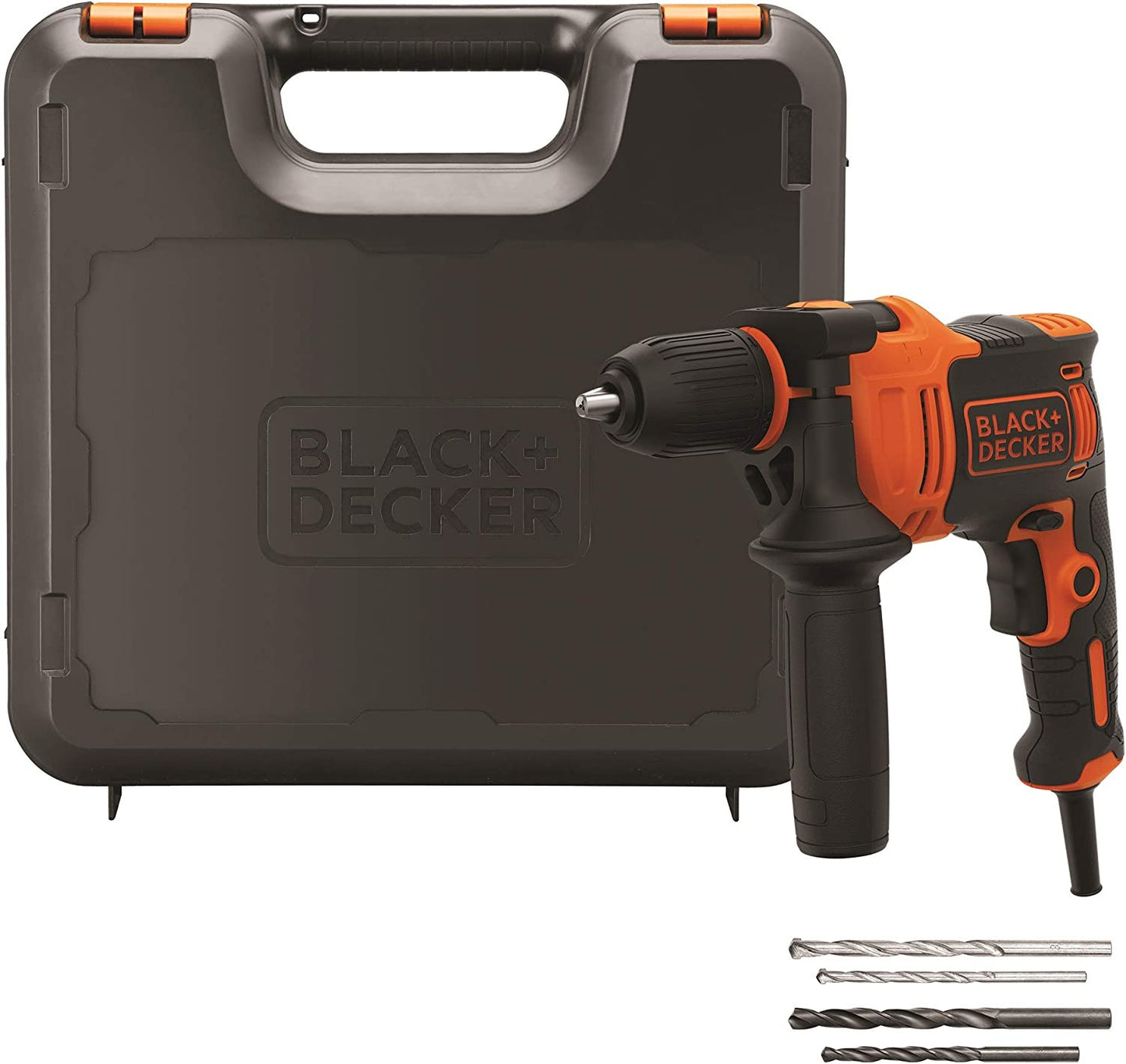 Taladro Percutor BEH710K 710W con maletín Black+Decker BLACK + DECKER - 1