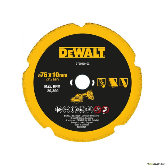 Disco diamante multimaterial 73mm Dewalt DT20590 DEWALT - 1