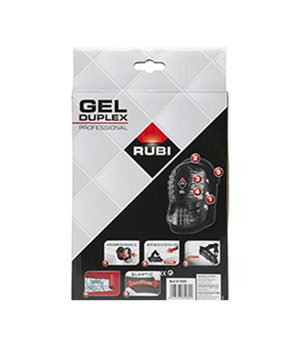 Rodilleras Gel Duplex Rubi