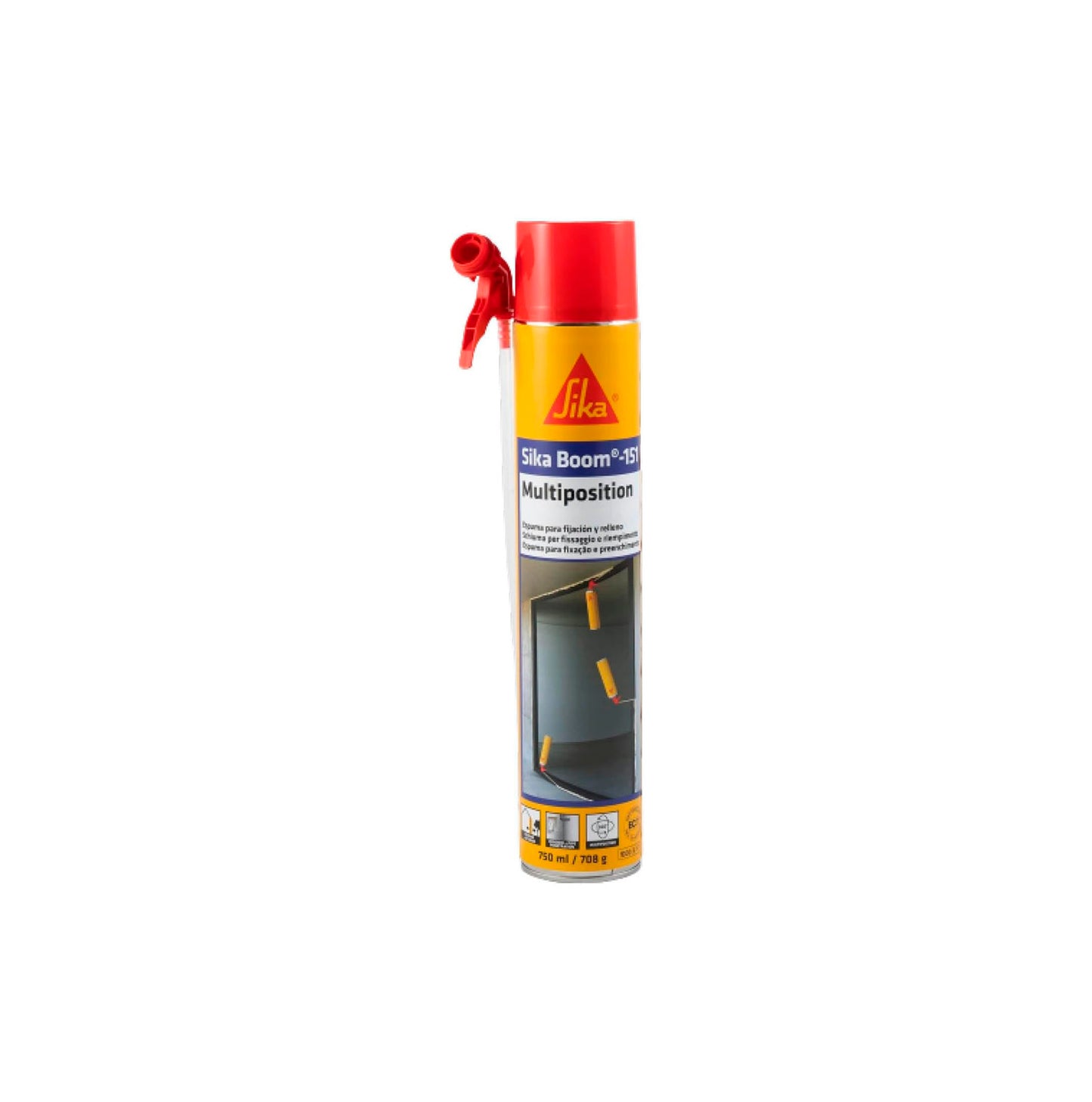 Polyurethane foam 750ml Sika Boom-151 Multiposition