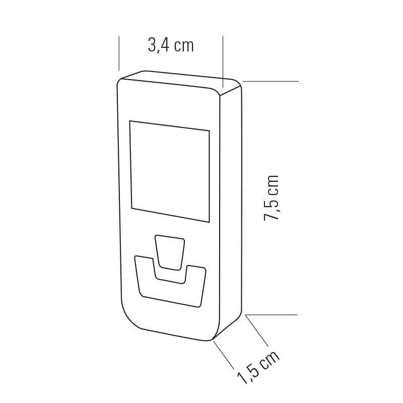 Medidor láser 30m Metrica Flash MINI30