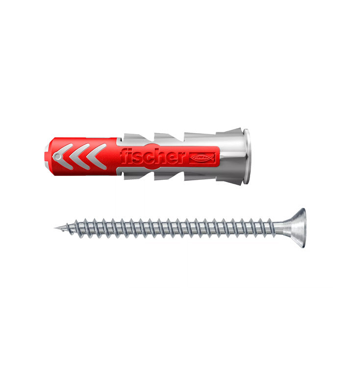 Caja Taco Duopower 6x30S + Tornillo Fischer 60uds