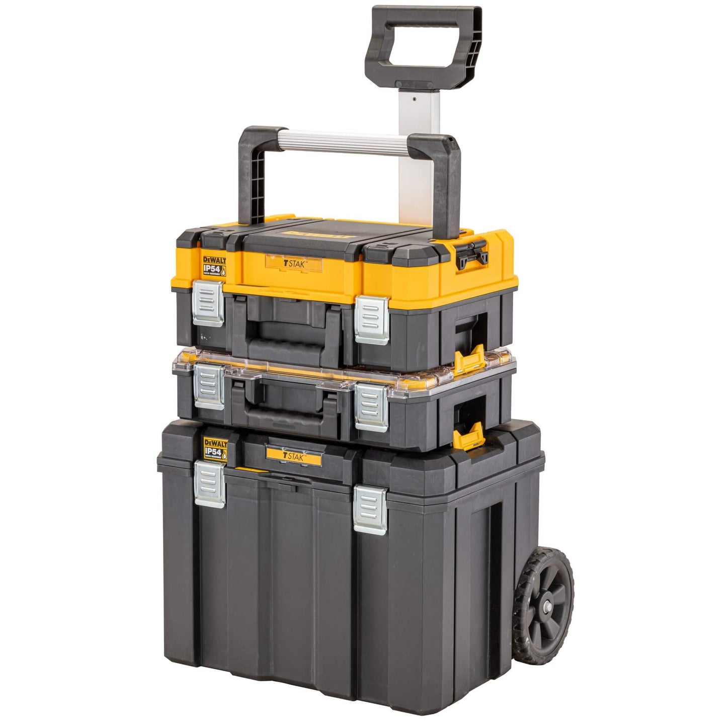 Mobile Storage System with Wheels Tstak Tower 3 pieces IP54 Dewalt DWST83411-1