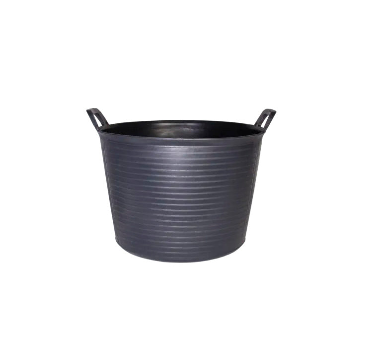Black plastic basket No. 3 "FLEXTUB" 40L Rubi