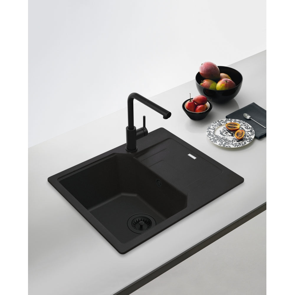 Grifo de cocina  extraíble Lina L Pull Out Negro Mate Franke 115.0712.435