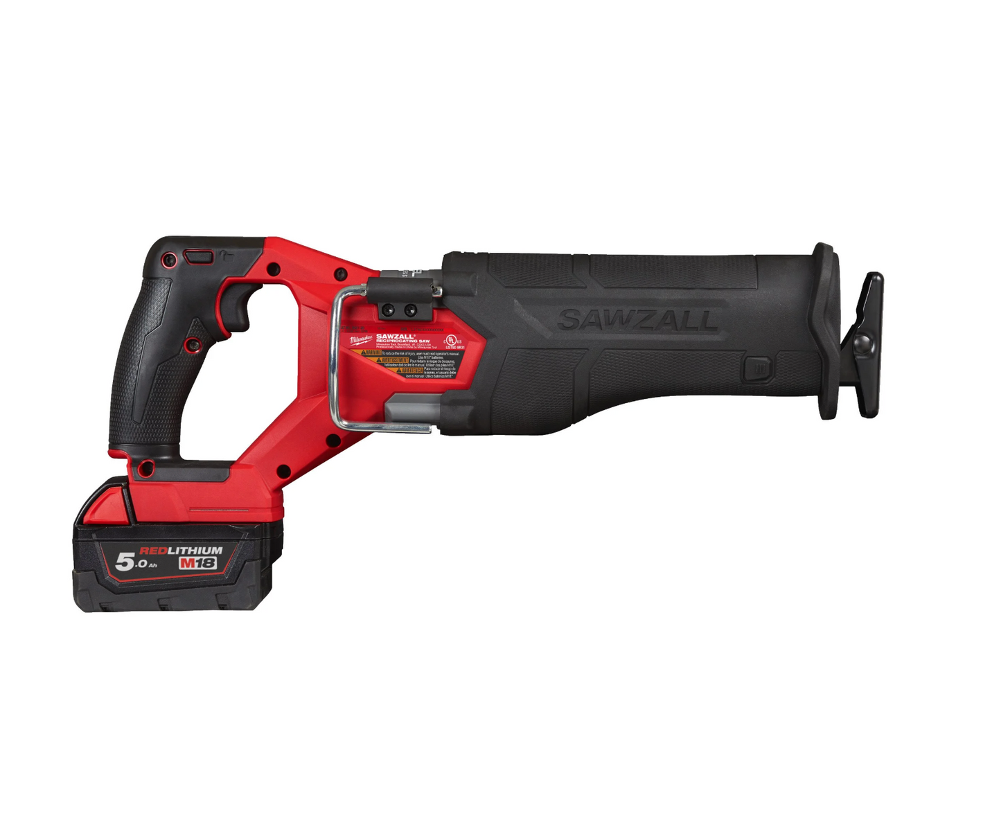 Saber saw M18 Fuel + 2bat 5Ah + Charger + Case Milwaukee M18 FSZ-502X