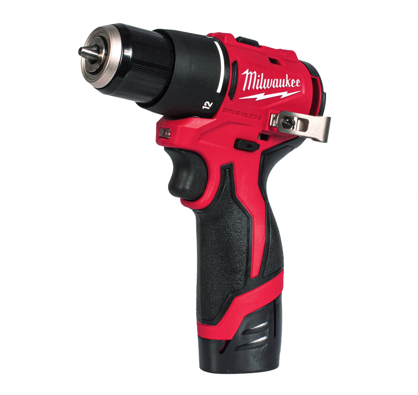 Milwaukee M12 Subcompact Hammer Drill + 2Ah Battery + Charger + Carrying Case M12 BLPDRC-202C