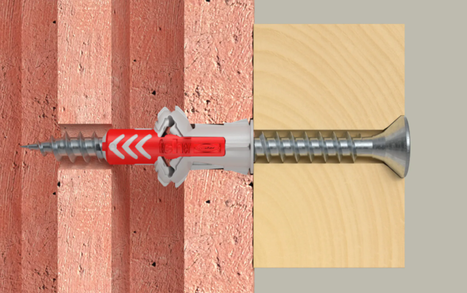 Fischer DuoPower 6x30 box + PowerFast II 4.5x40 screw, 200 pcs.