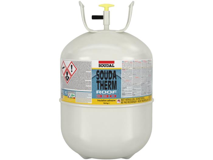 Espuma PU adhesiva Soudatherm Roof 330 10,4kg Soudal