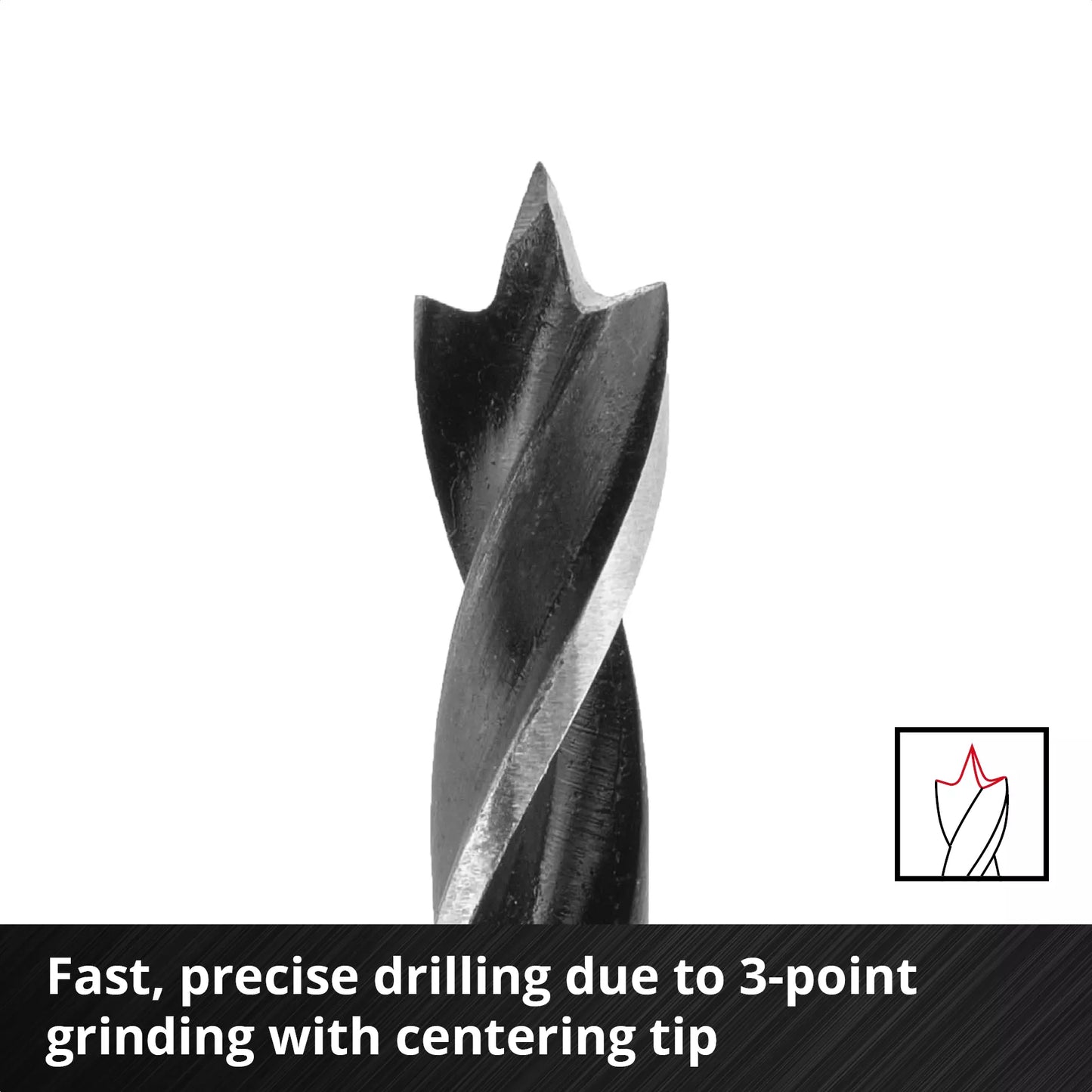 S-CASE LS 10-piece wood drill bit set Einhell 49108733
