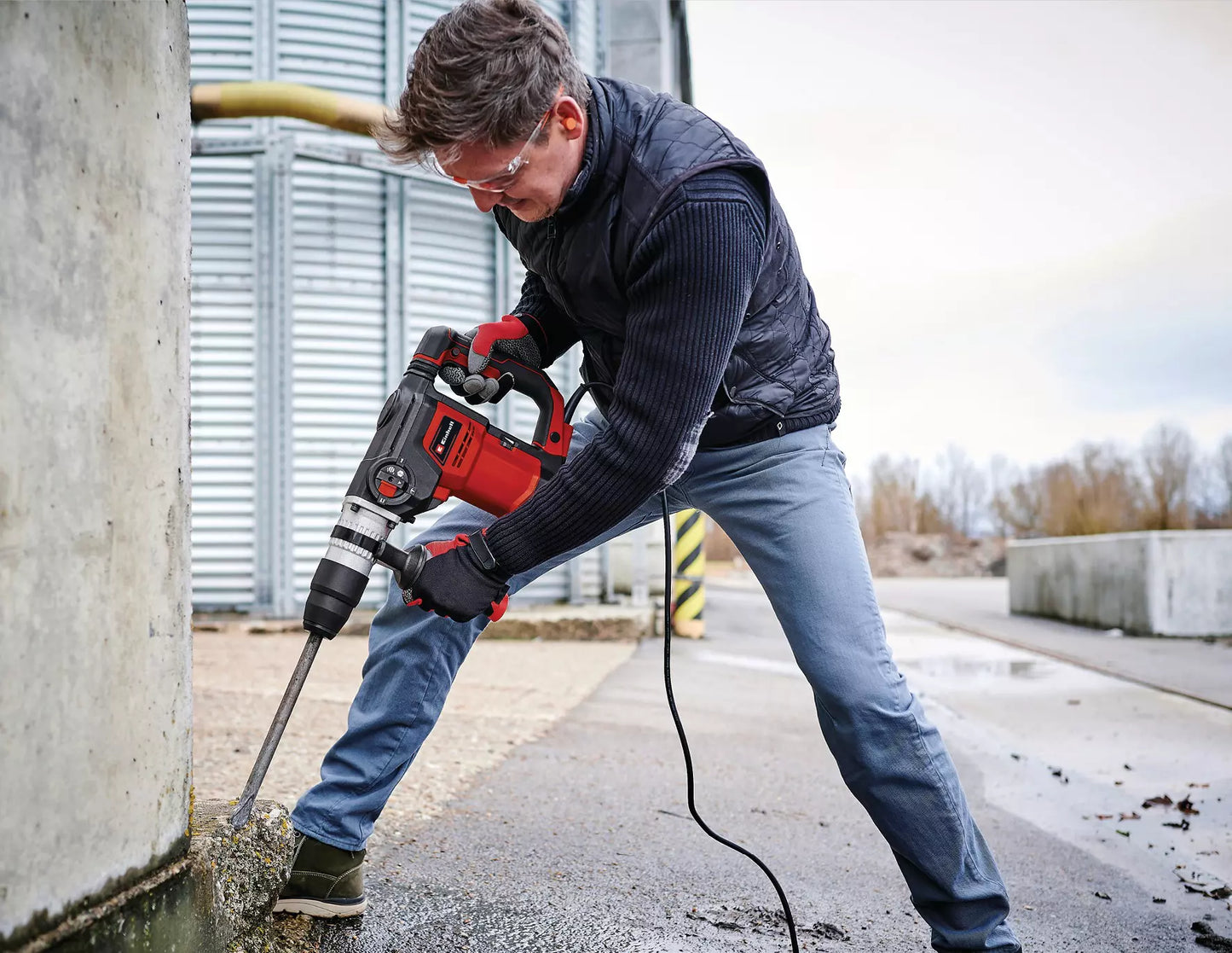 Einhell TE-RH 40 3F SDS-max rotary hammer, 1050W, 10J