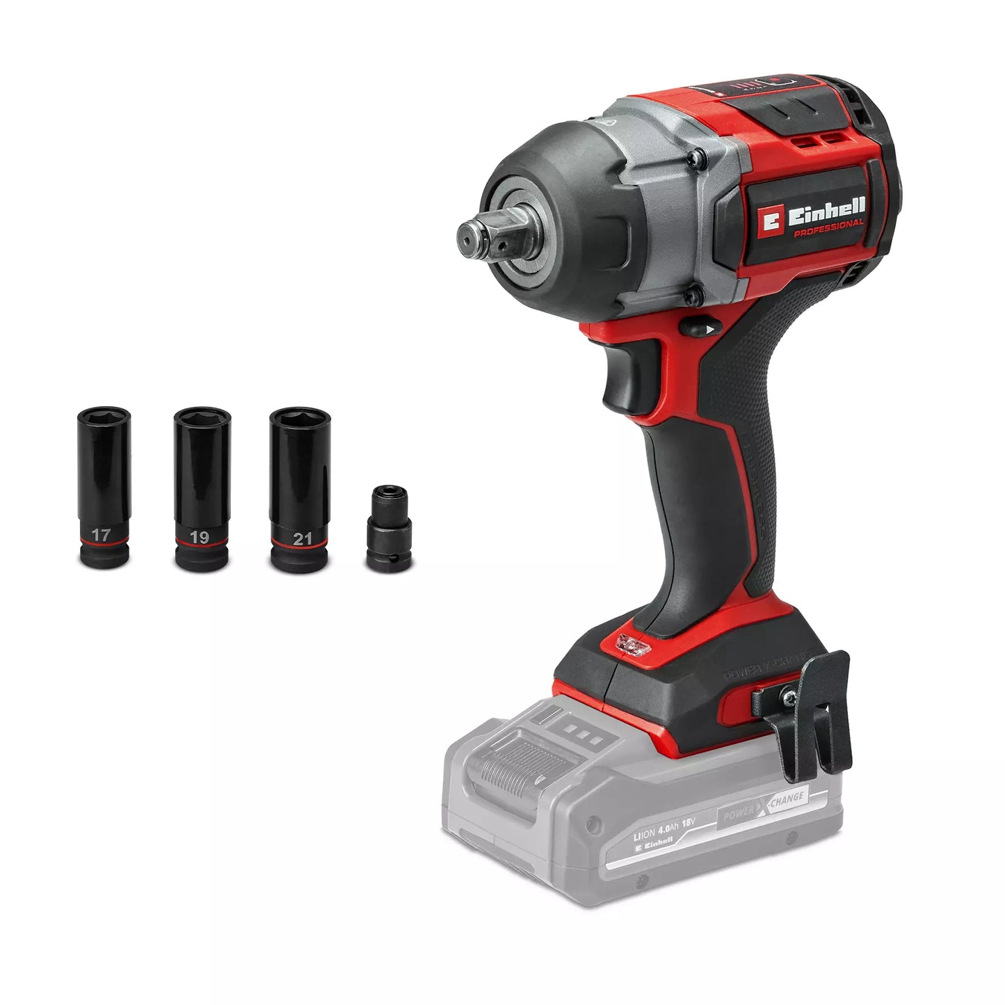 1/2 Impact Wrench 18V 750Nm TP-CW 18/750-C Li BL - Einhell Solo