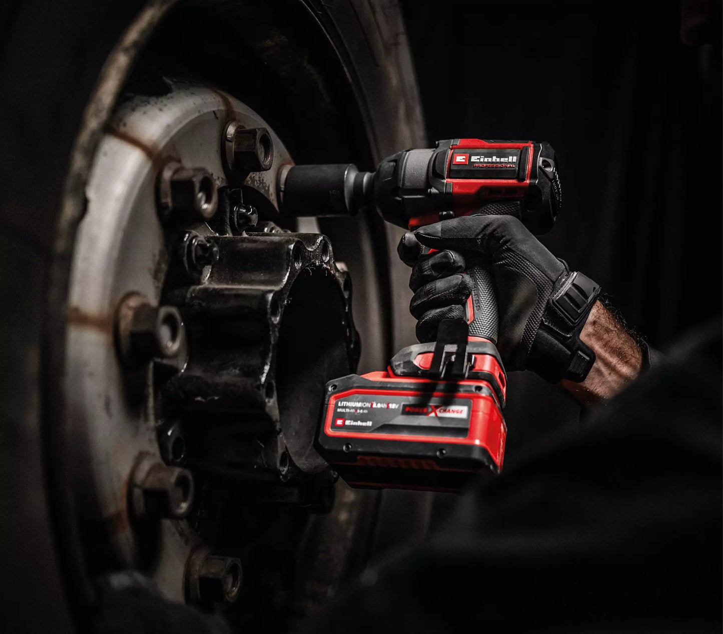 1/2 Impact Wrench 18V 750Nm TP-CW 18/750-C Li BL - Einhell Solo