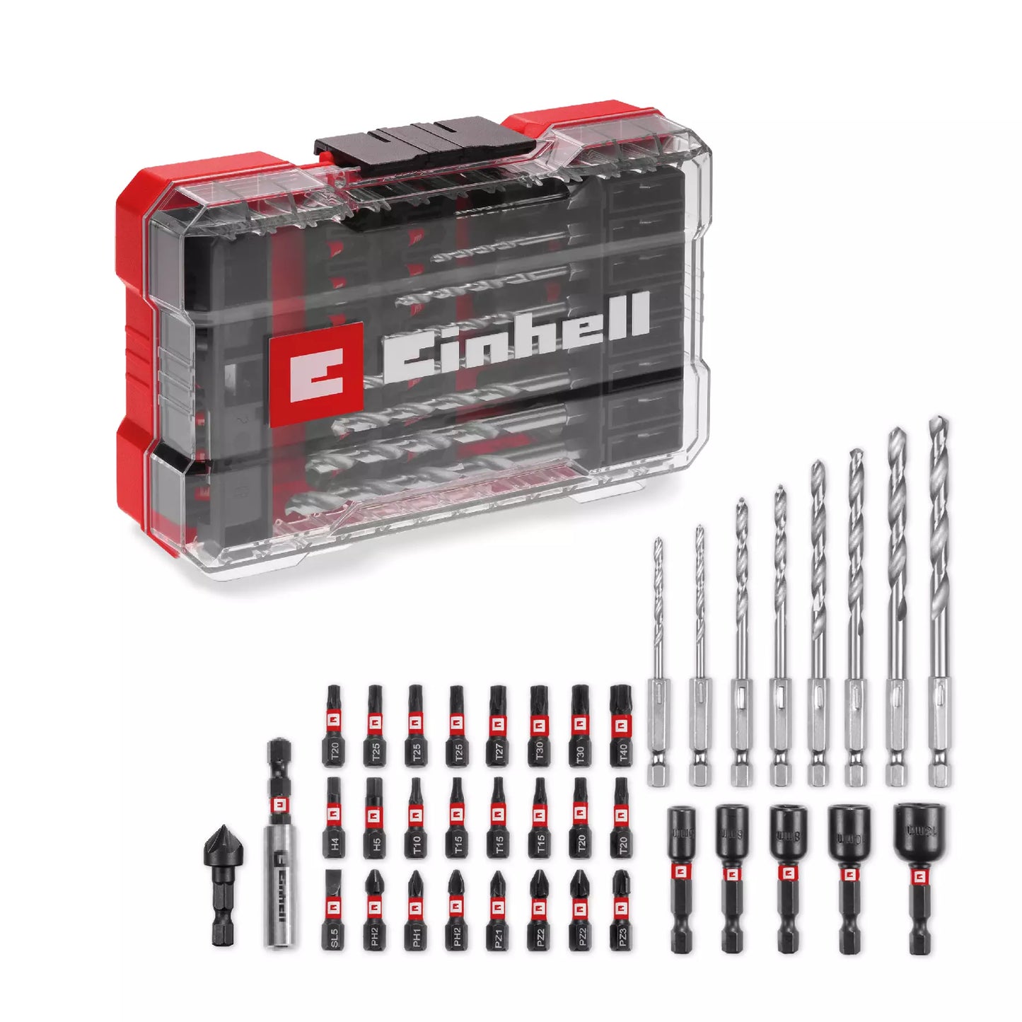 Juego de puntas y brocas M-CASE 39pcs Einhell 49108773