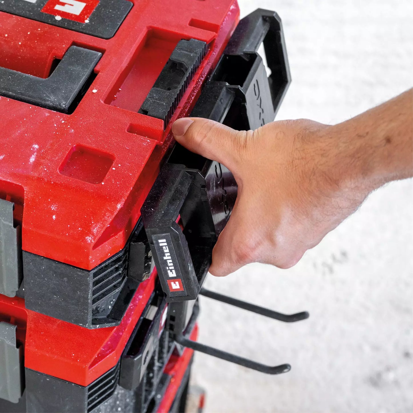Battery holder for Einhell E-Case system