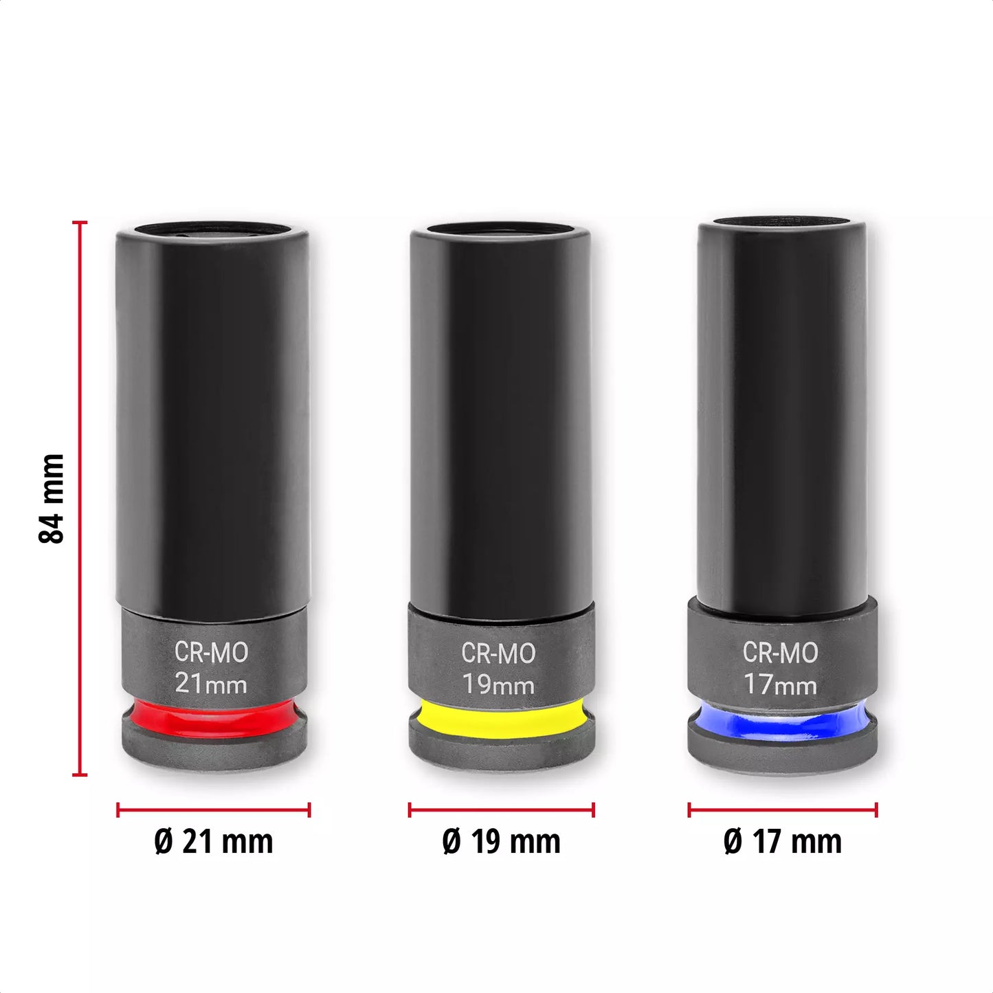 Juego de vasos de impacto 3pcs Einhell 49109263