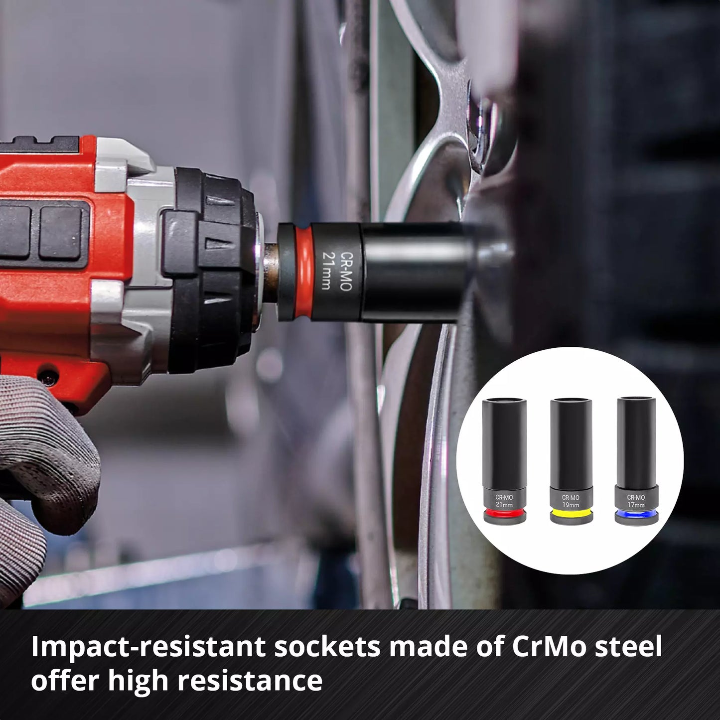 Juego de vasos de impacto 5pcs Einhell 49109273