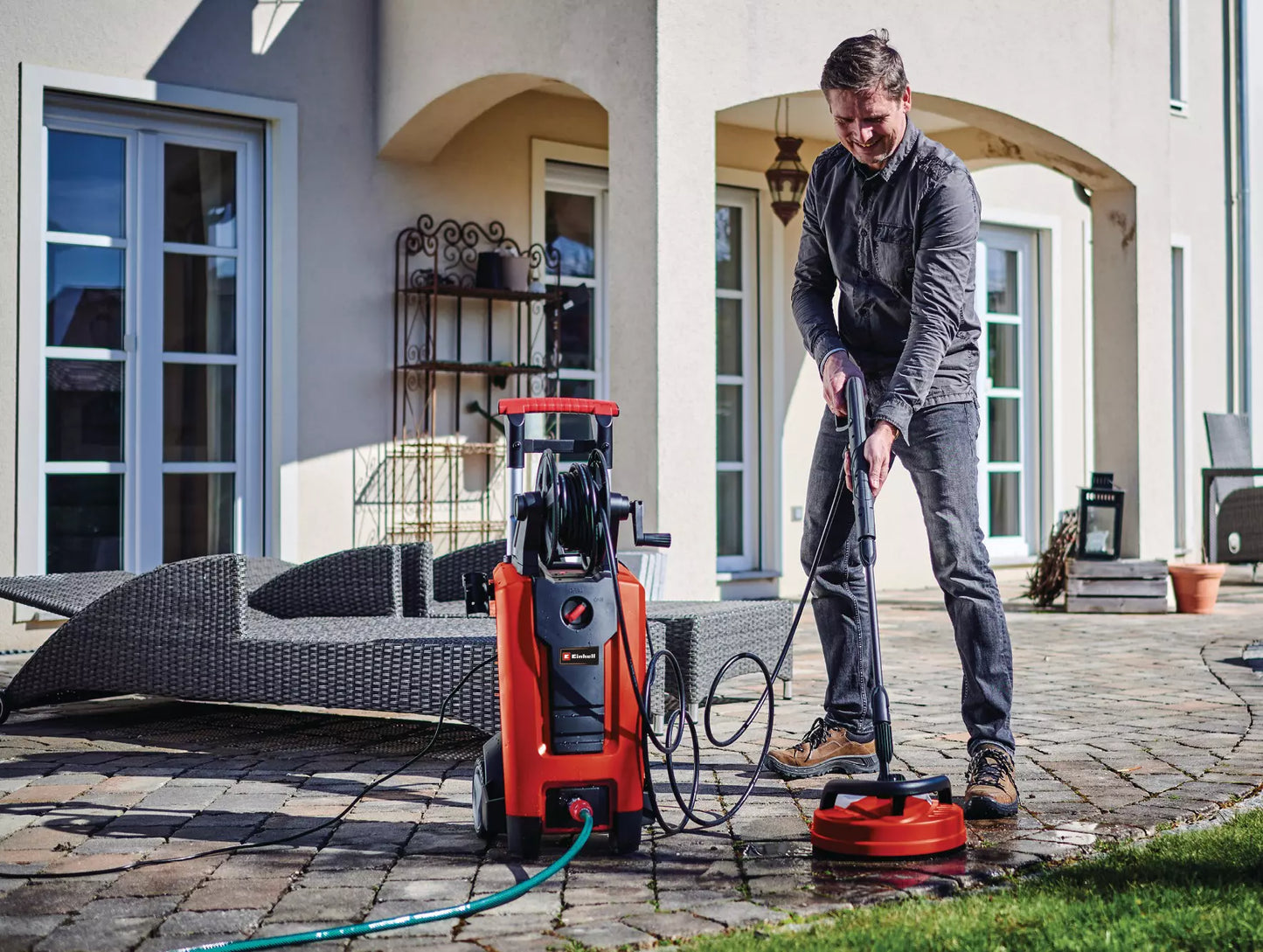 Pressure Washer 170 bar 440 l/h TE-HP 170 Einhell