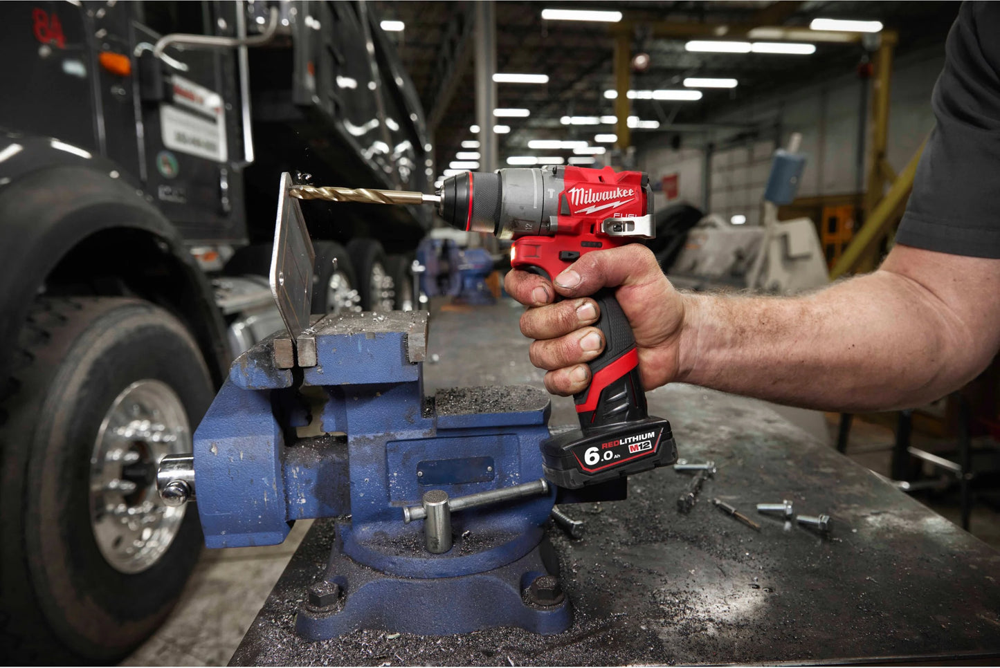 Milwaukee M12 FPP2A2-402X Power Pack: Impact Drill + Impact Driver + 2 × 4.0 Ah Batteries + Charger + Case