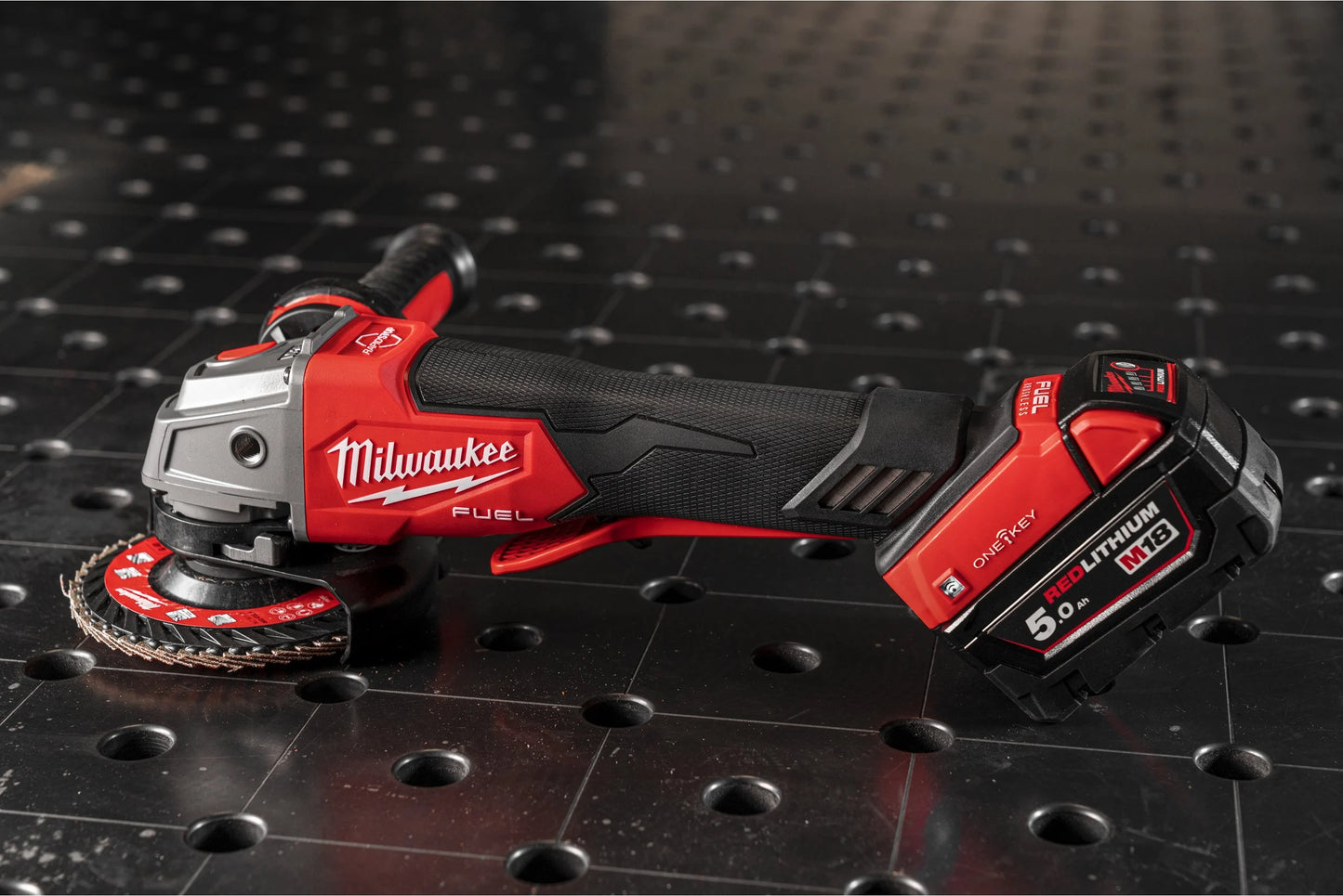 Milwaukee M18 ONEFSAG125XPDB-0X M18 125mm Fuel ONE-KEY Angle Grinder with Case