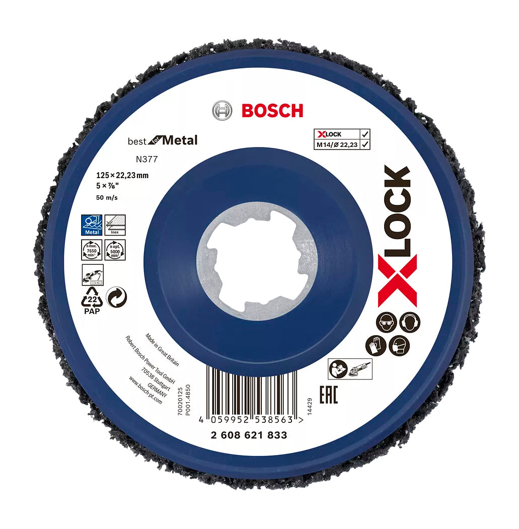 Bosch X-LOCK N377 Metal Cleaning Disc