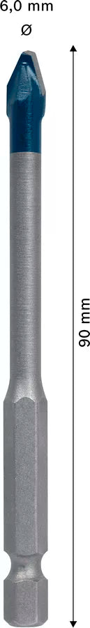 EXPERT HEX-9 Hardceramic Bosch Drill Bit