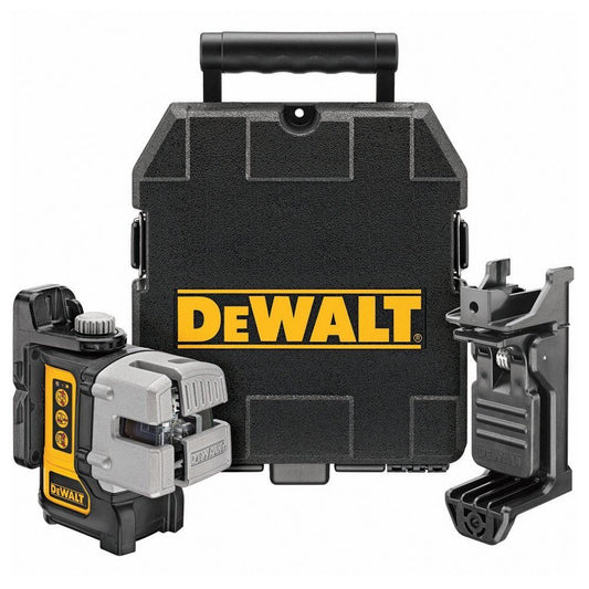 Nivel láser autonivelante multilínea Dewalt DW089KD - 10 m con detector